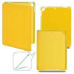 Чехол книжка-подставка Smart Case Pensil со слотом для стилуса для iPad 5, 6 (9.7") - 2017, 2018 (Желтый / Yellow)