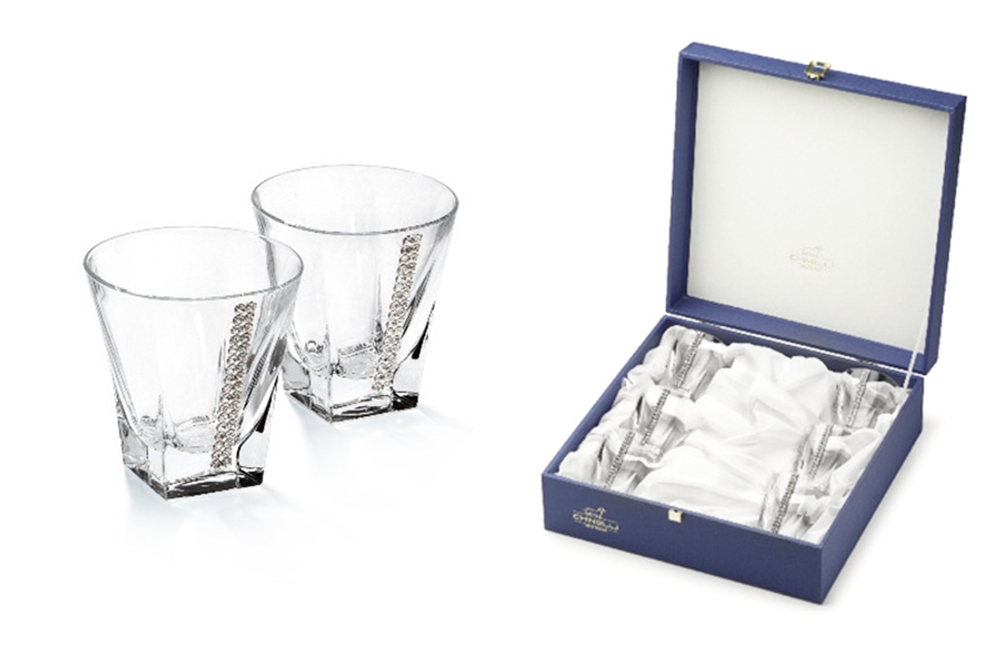 Набор из 6 стопок для водки Регина Сваровски Гамма