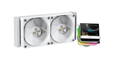 Водяное охлаждение для CPU Ocypus Sigma L24 PRO WH TDP 290W 4-pin Intel/AMD Белый