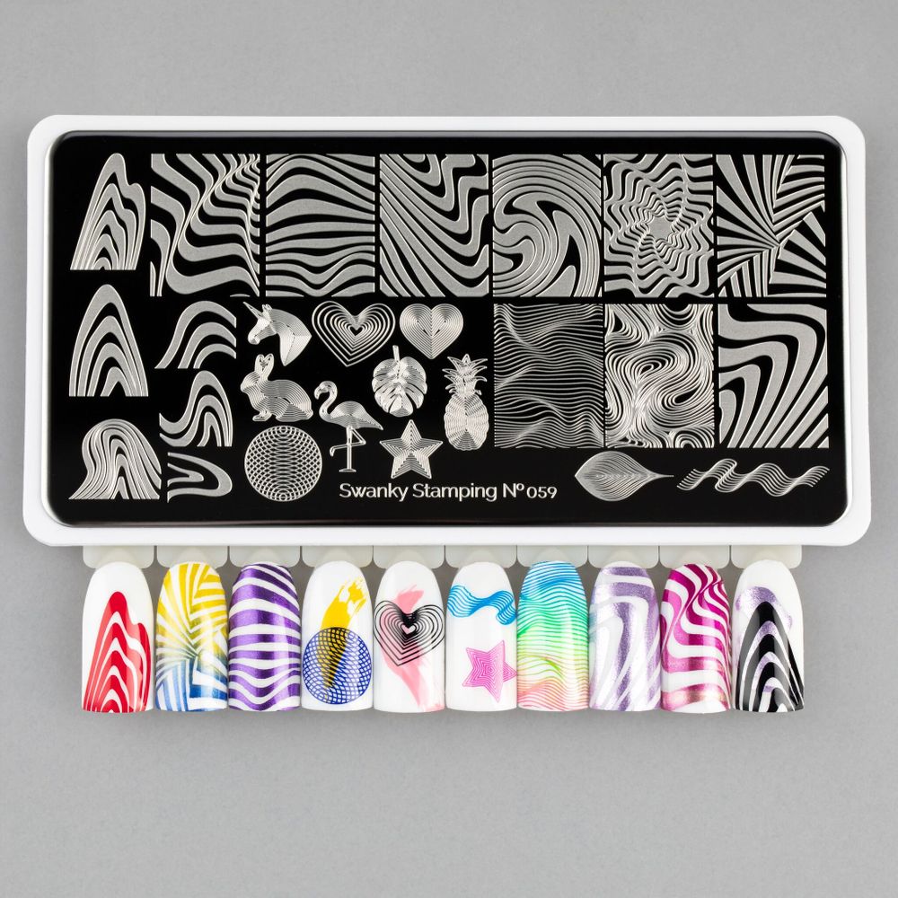 Swanky Stamping, Пластина 059 линии
