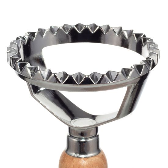 Пресс-форма для печенья, равиоли, пельменей Kamille KM 6519 круглая