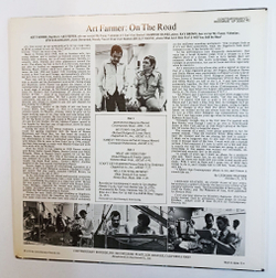 Винтажная виниловая пластинка LP Art Farmer On The Road (Japan 1976)