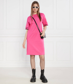 Платье karl signature slv hem Karl Lagerfeld - розовый(235W1357)