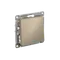 Переключатель проходной 1-кл. СП AtlasDesign 10А IP20 (сх. 6а) 10AX с подсветкой механизм шампань SE ATN000563