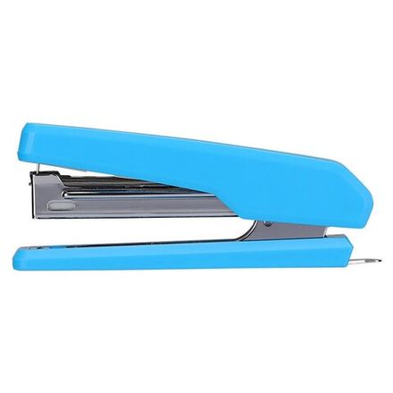 Степлер №10, Deli 0229, до 12л, пластиковый корпус, ассорти, 1шт.