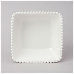 САЛАТНИК КВАДРАТНЫЙ LEFARD "PEARL" 20*7,5 СМ 1200 МЛ (КОР=12ШТ.)