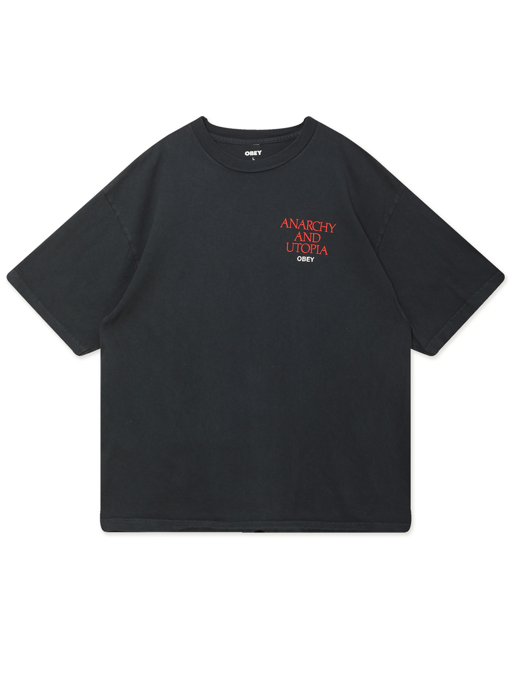 Футболка Кор. Рукав Obey Anarchy & Utopia