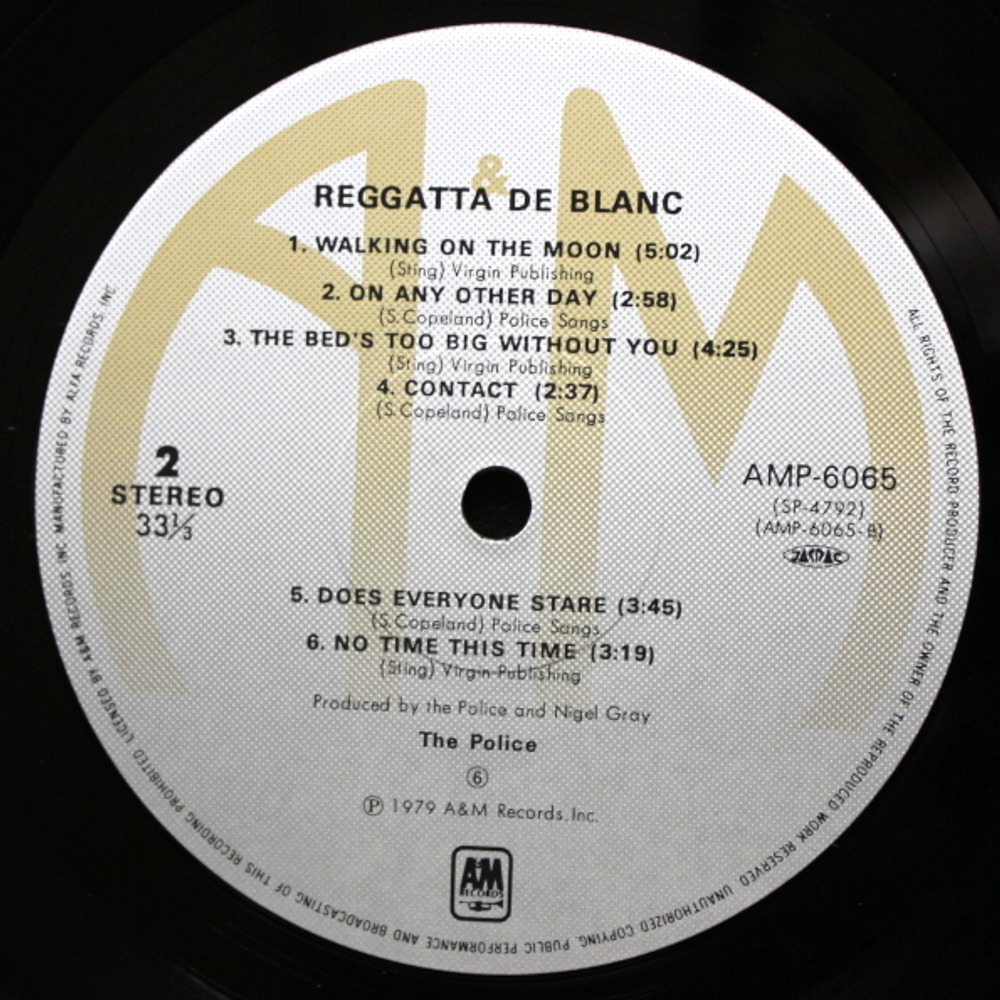 The Police / Reggatta De Blanc (LP)