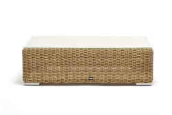 "Боно" лаунж-зона из искусственного ротанга, цвет соломенный