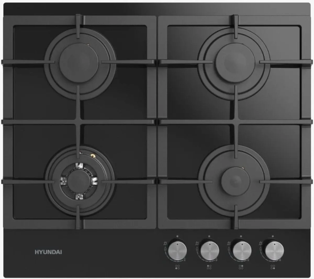 Варочная поверхность Hyundai HHG 6434 BG черный