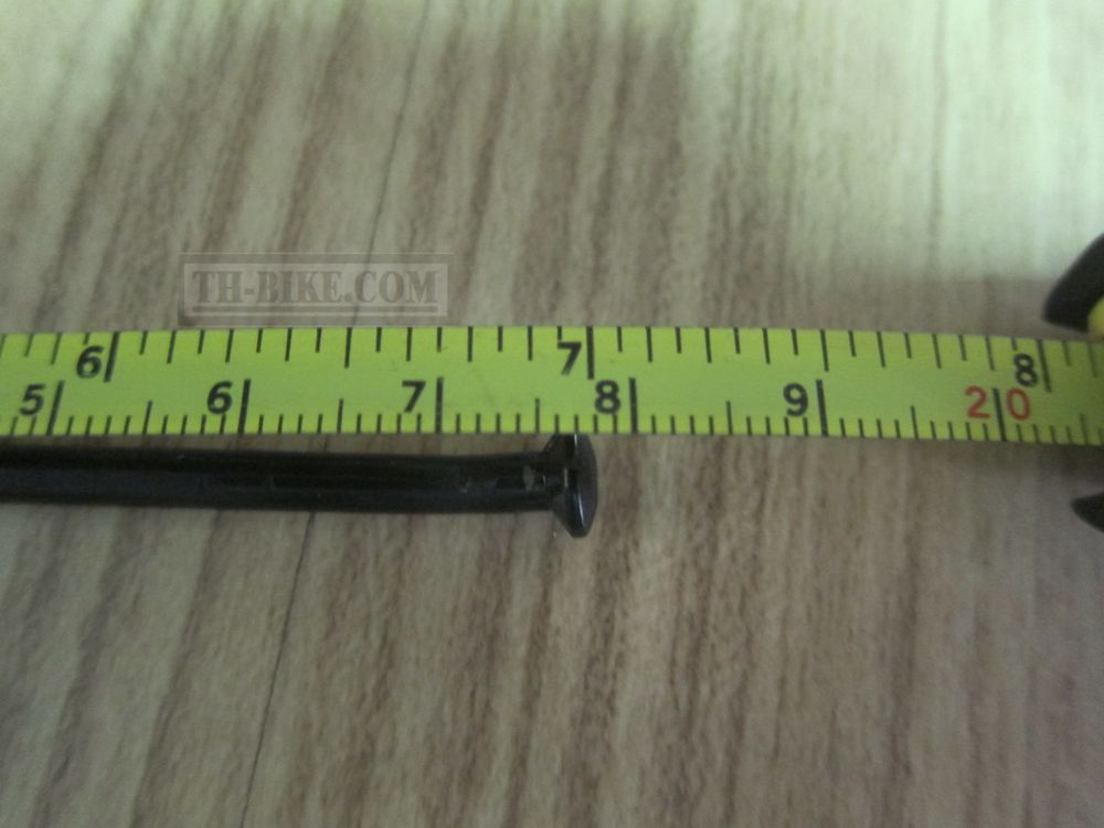 Spoke Set 9/10X172, Black-Red. For Honda CRF250L-M-Rally (for 17" rim). OSAKI. Made in Thailand. 36p set. Spokes+Nipples. th 3,5mm