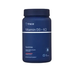 Vitamin D3 + K2 60 жевательных таблеток Trace Minerals Research