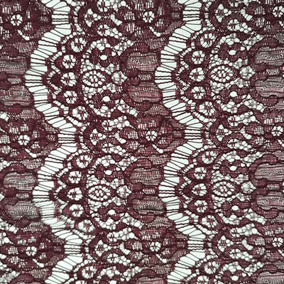 Кружевное полотно, 120 гр/м2, 148 см, бордовый