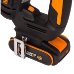 WORX WX842 аккумуляторный гвоздезабивной пистолет (1 x 2 Ач, ЗУ)