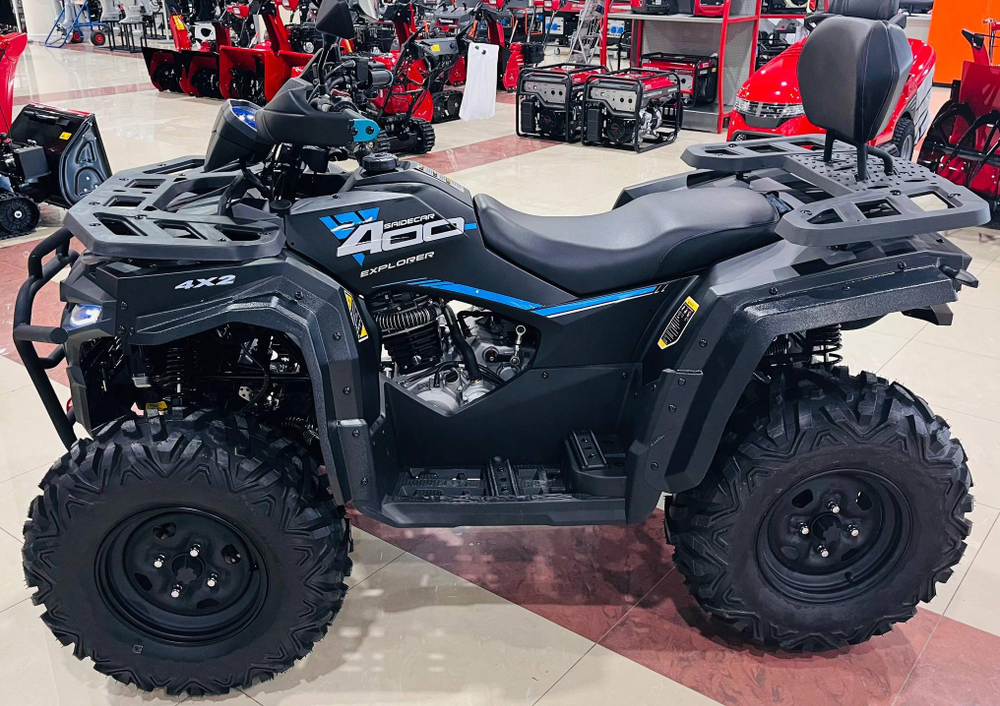 Квадроцикл (комплект для сборки) Explorer 450 Deluxe 4х4 EPS Черный матовый (RR)