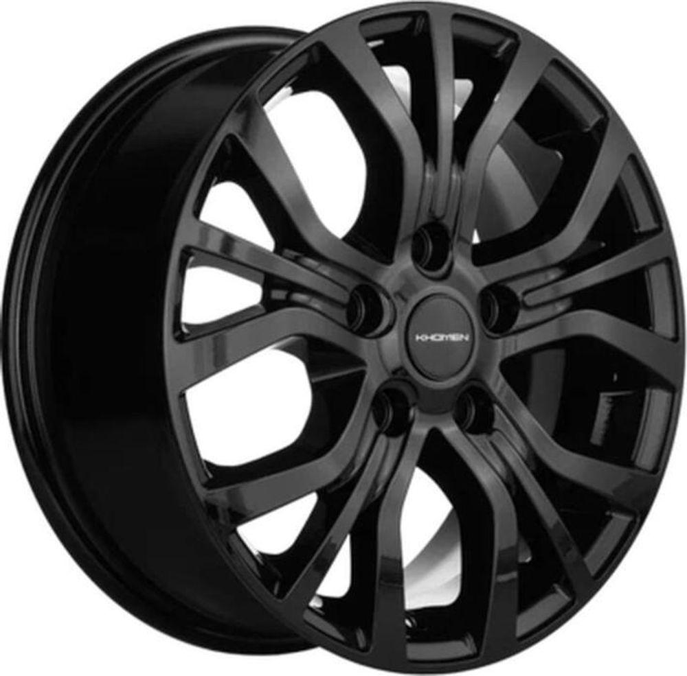 Khomen 1608 6.5x16 5x114.3 ET 45 Dia 67.1 (черный)