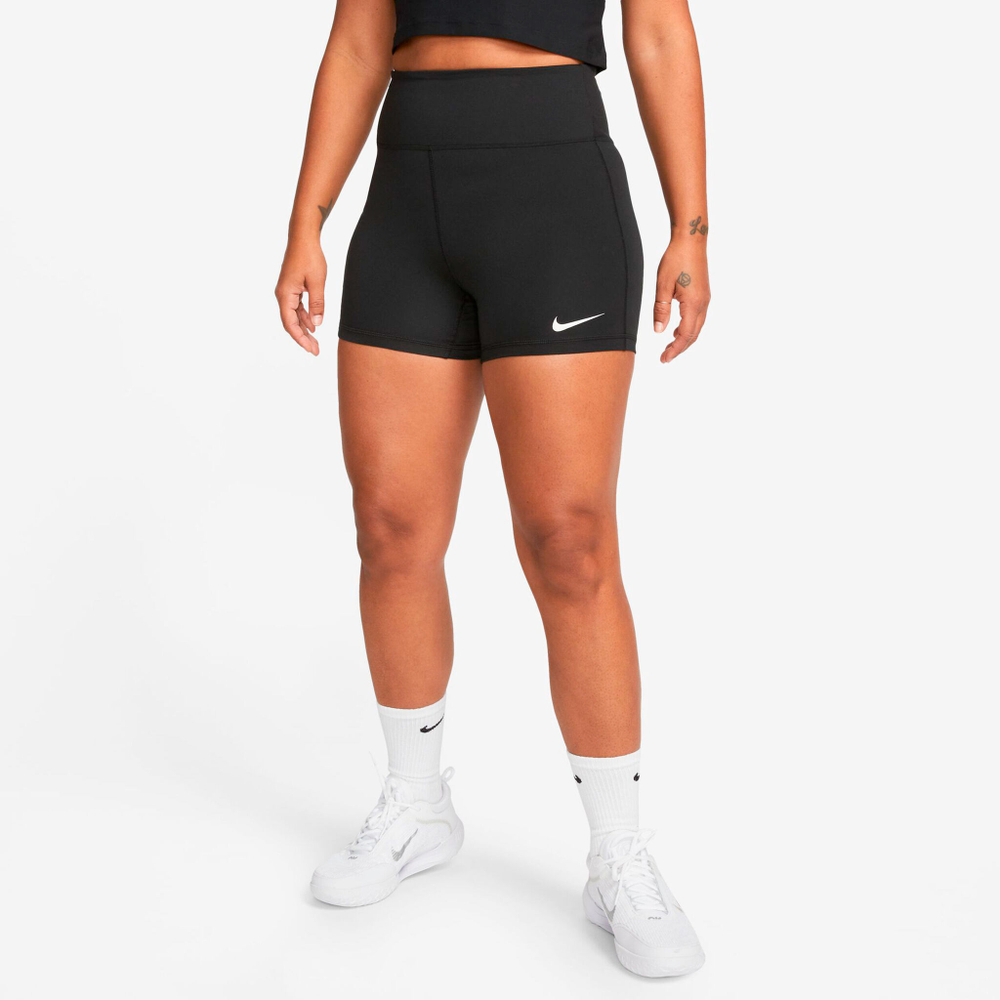 Женские теннисные шорты Nike Dri-Fit Club Heritage 4in Ball Shorts Women - Black