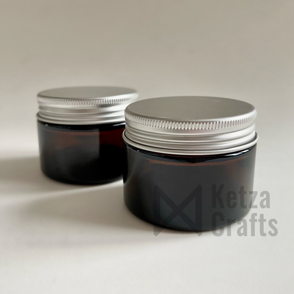 Банка, темное стекло, 50 мл