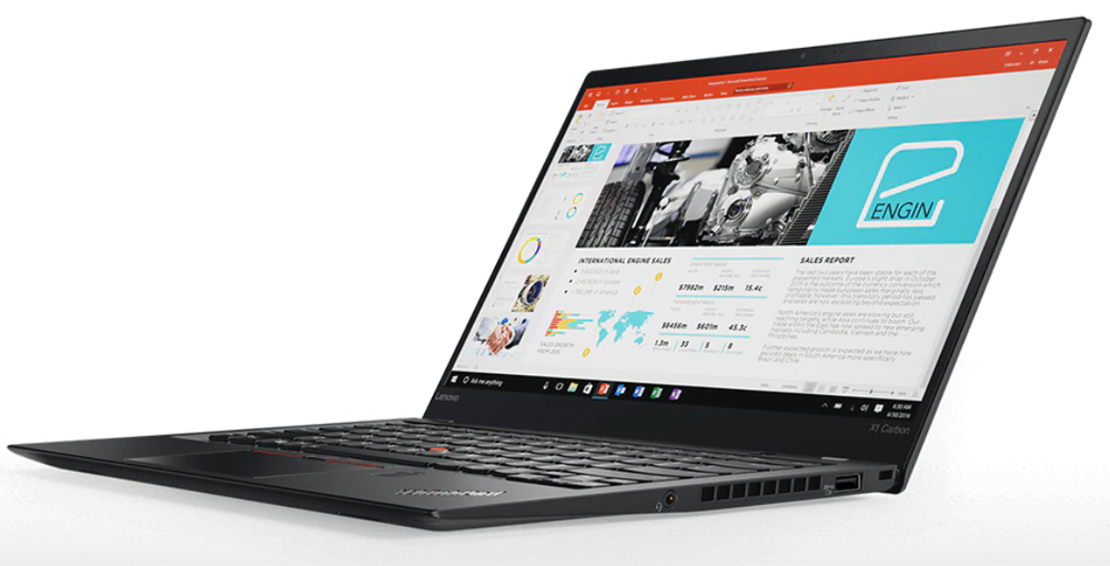 14" Ноутбук Lenovo Thinkpad X1 Carbon G5 (1920x1080, Intel Core i5-6300U, RAM 8ГБ,SSD 256ГБ, Intel HD Graphics 520, Win 10Pro)