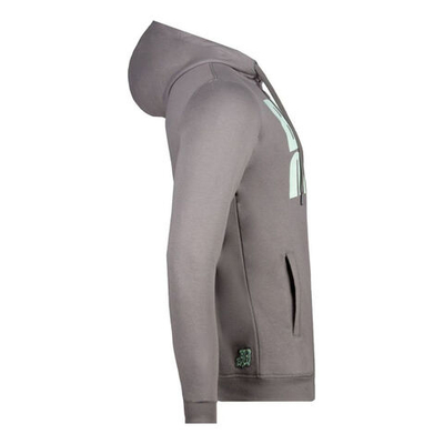 Мужская кофта теннисная BIDI BADU Isoke Lifestyle Hoody Men - Grey