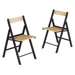 Стул раскладной LIBRA 2, цвет дуб крафт золотой