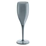 Набор бокалов для шампанского superglas, cheers, no 1,100 мл, акрил, серый, 4 шт.