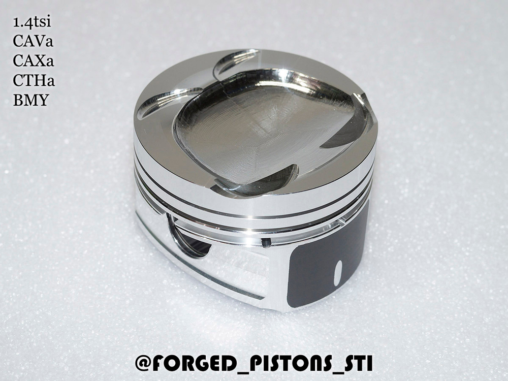 Поршни СТИ VolksWagen 1,4 CAVa, CAXa, BMY, CTHA под кольца 1,2/1,5/2,5