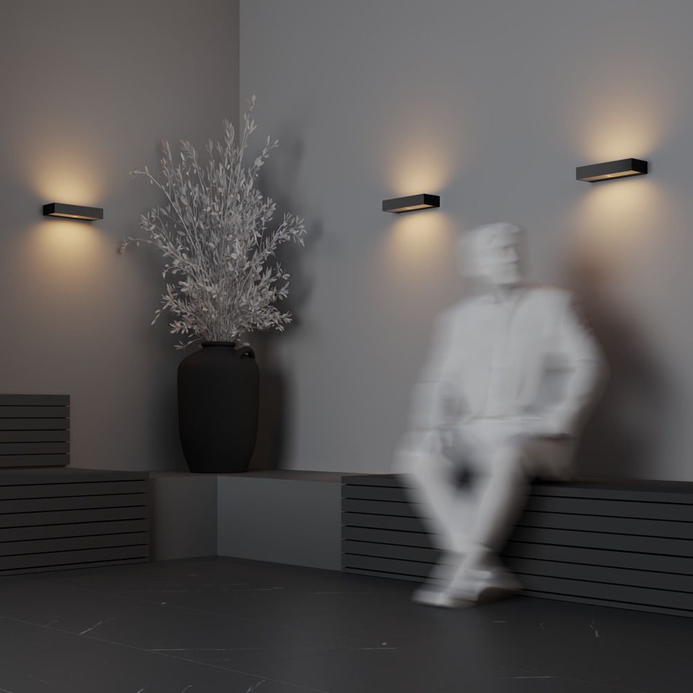 Уличный настенный светодиодный светильник Maytoni   O428WL-L20GF3K