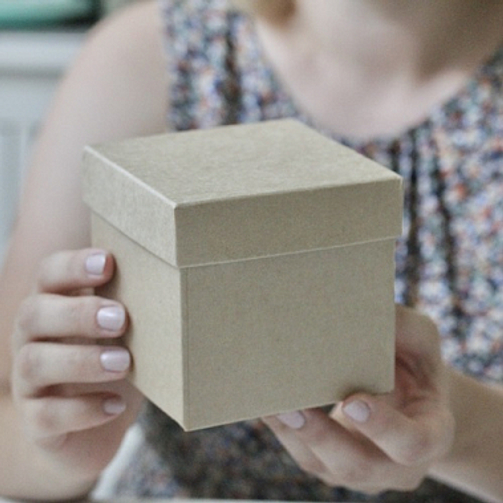 Коробочка 9,5*10см (крафт)