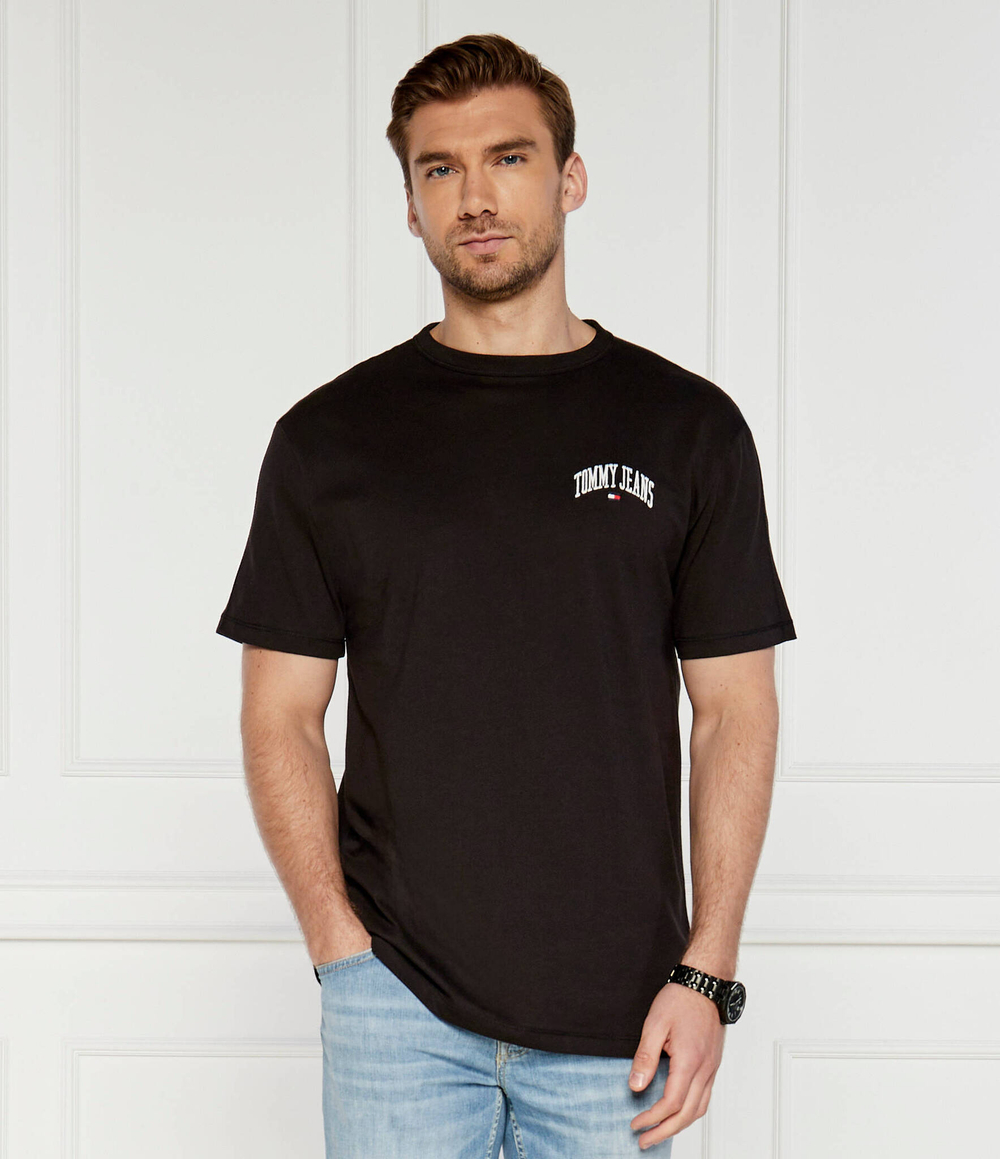 Футболка Tommy Jeans - черный(DM0DM18665)