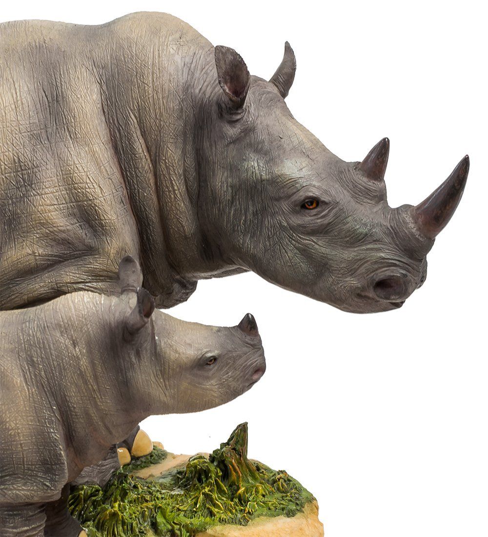 Veronese WS-771 Статуэтка «Носорог с детенышем»
