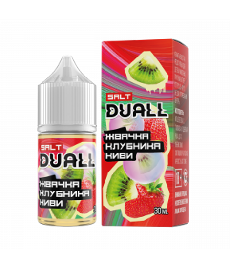 Жидкость Duall, 30 мл, HARD Жвачка клубника, киви