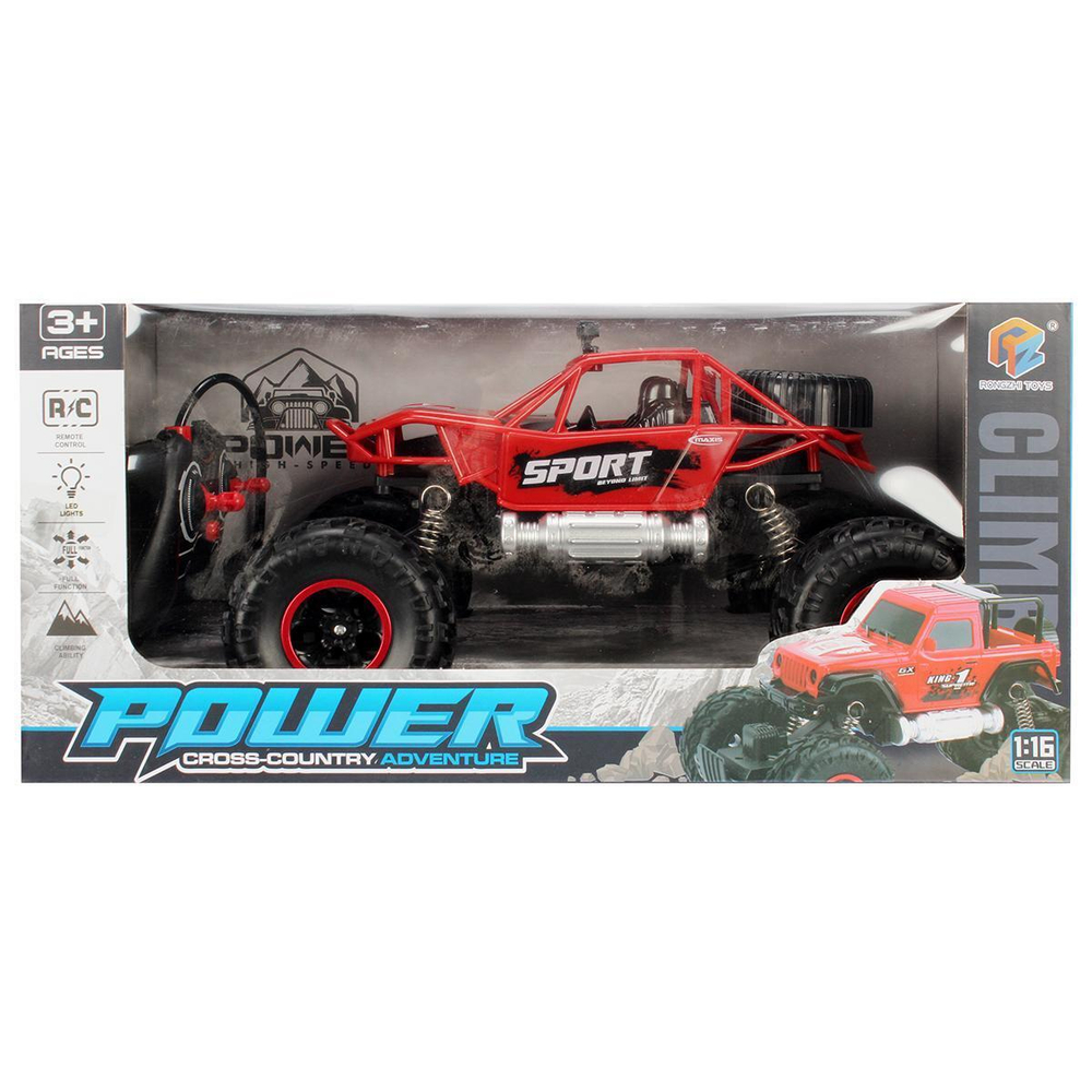 Джип на РУ, коробка RZ662-35