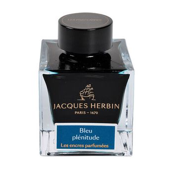 Ароматизированные чернила во флаконе Herbin Prestige 50 мл Bleu plénitude синие (14716JT)