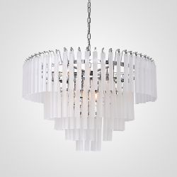 Подвесная Люстра Eich Chandelier Nova D80 Nickel By Imperiumloft