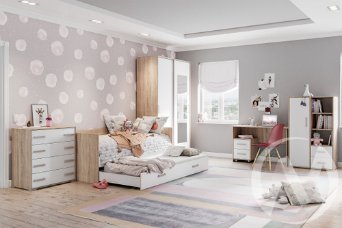 Детская "Бланка" (Белый/Дуб сонома)