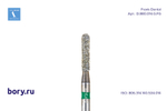 Бор алмазный зеленый  Frank Dental типа FG - D.880.014.G.FG