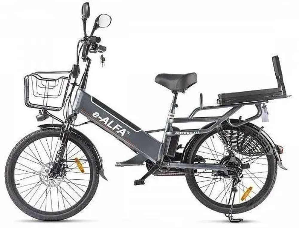 Электровелосипед Green City e-ALFA GL