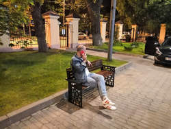Скамейка садовая «Барселона» (0,6 м термоясень,30х60)