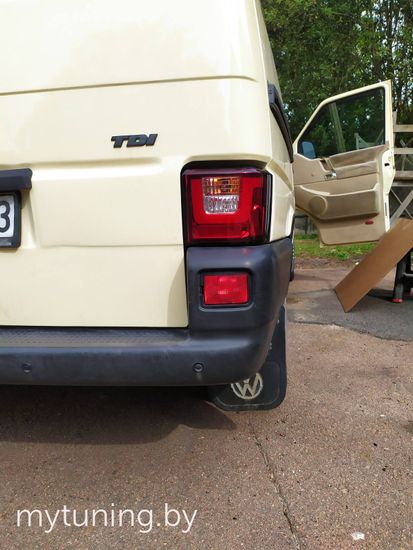 ЗАДНИЕ ФОНАРИ RED SMOKE LED BAR ДЛЯ VOLKSWAGEN T4