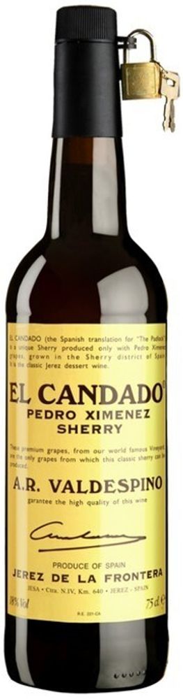 Херес Valdespino Pedro Ximenez El Candado, 0.75л