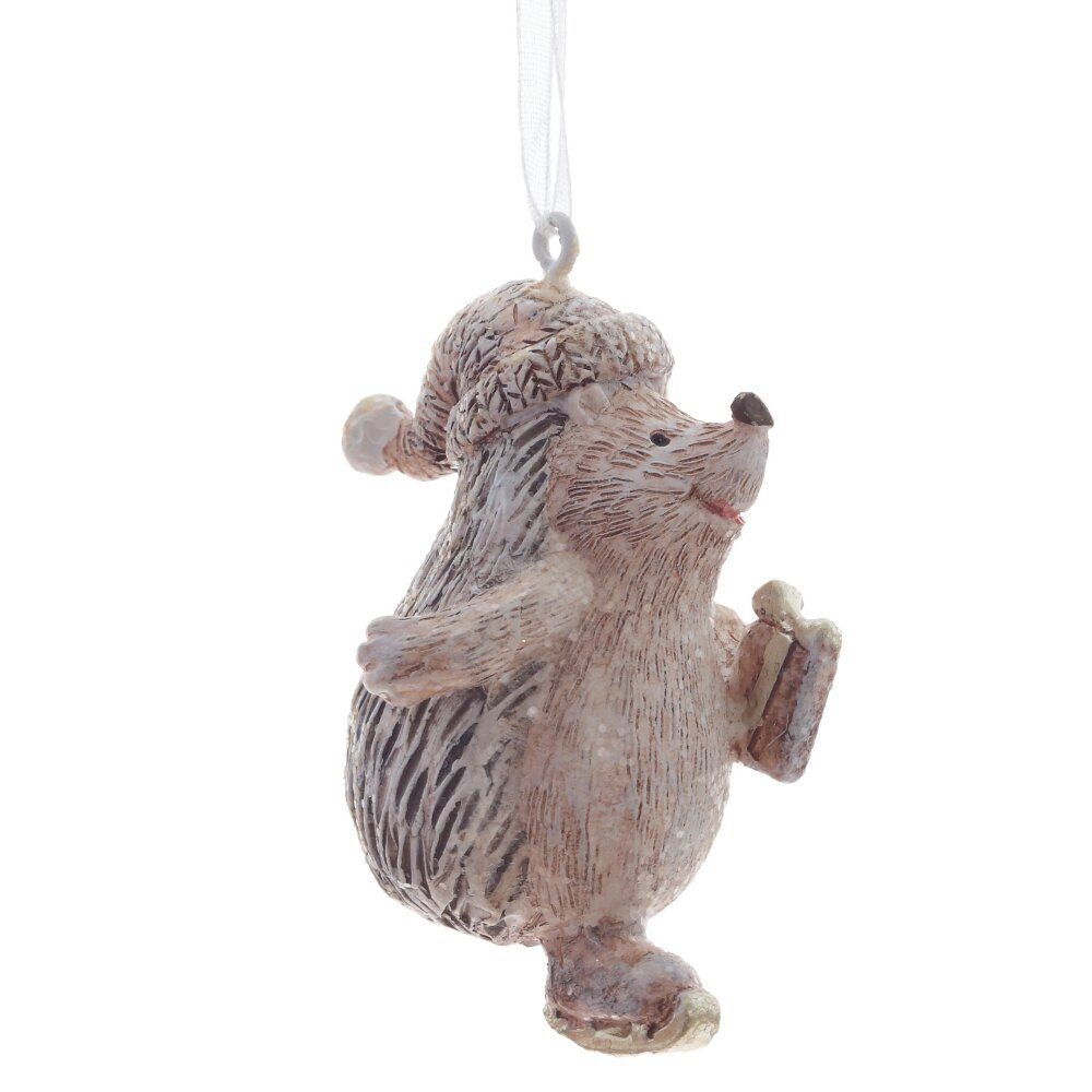 GAEM Изделие декоративное подвесное "Ёжик", L3,5 W3,5 H6 см, 2в.