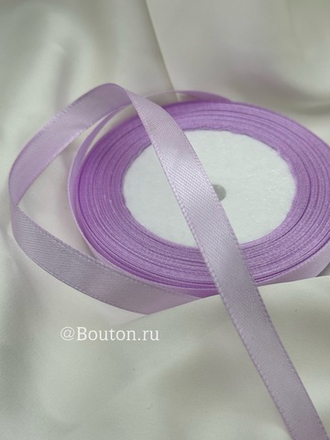 Атласная лента лавандовая 1 см
