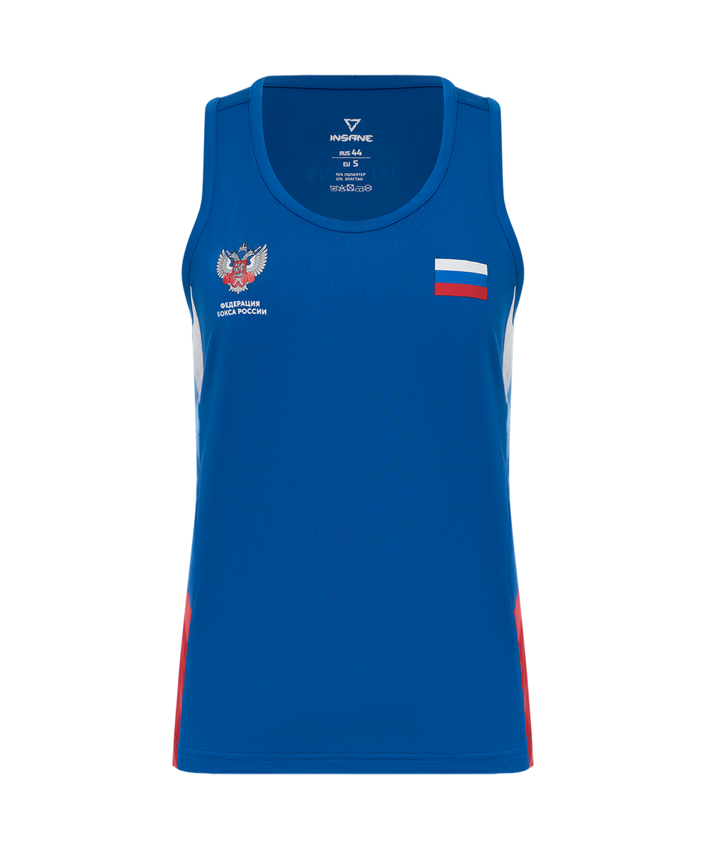 Майка боксерская женская INSANE RBF, синий