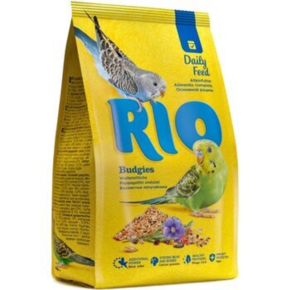 Корм для волнистых попугайчиков Rio основной рацион 1000г