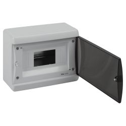 Корпус пластиковый навесной ЭРА COMFORT ЩРН-П-8 IP41 прозрачная крышка белый
