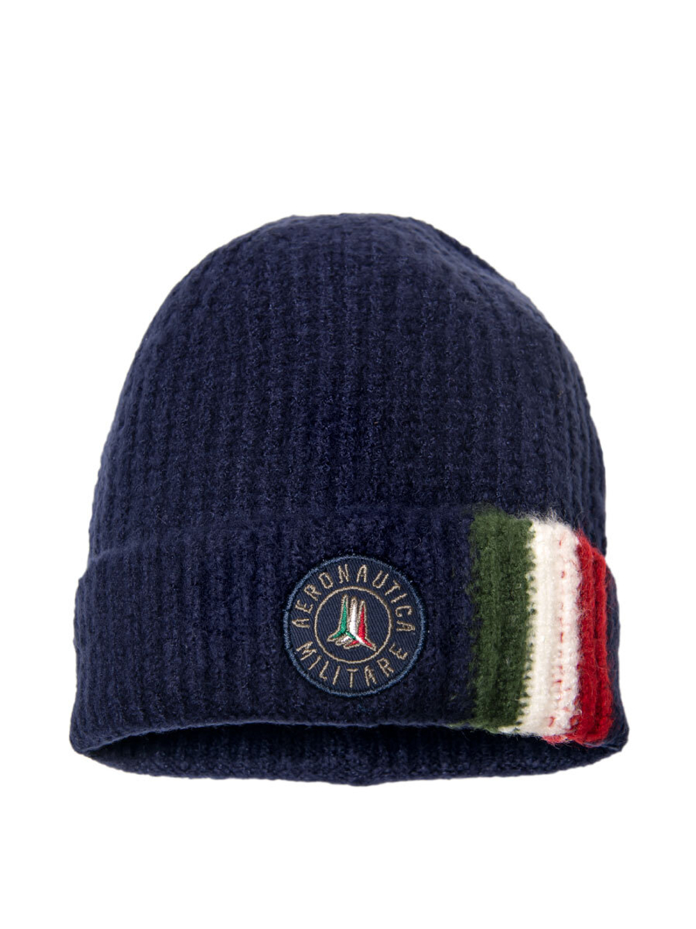 Шапка AERONAUTICA 049 синий триколор