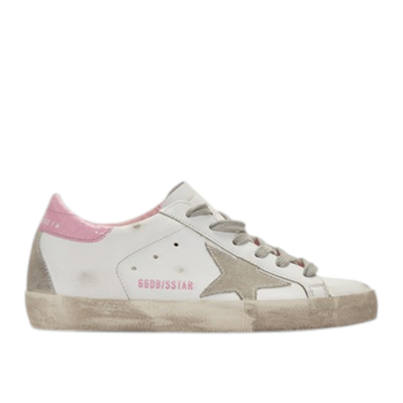 Женские Кеды GOLDEN GOOSE 'SUPERSTAR' Exclusive White & Pink