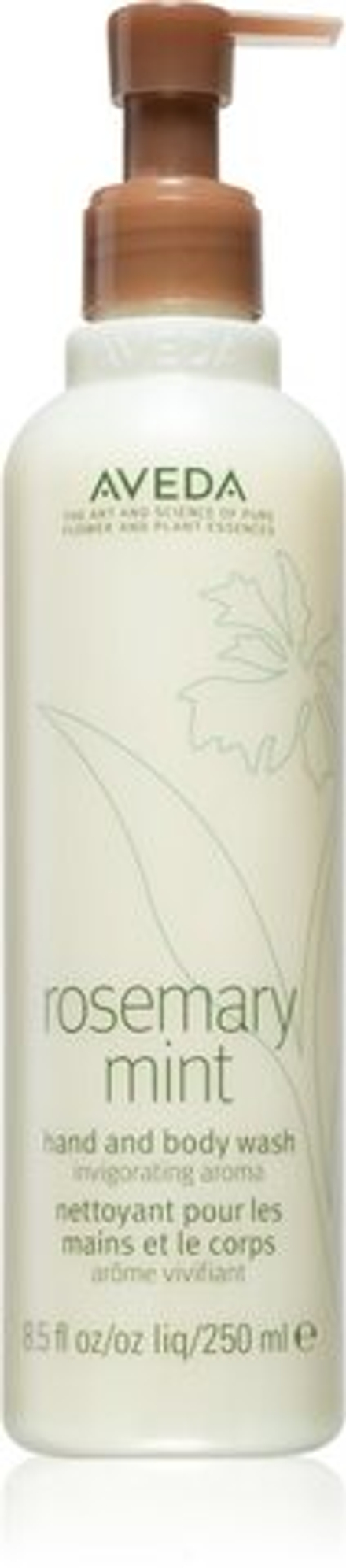 Aveda Rosemary Mint Hand and Body Wash - нежное мыло для рук и тела /   250  ml  / GTIN 018084814031