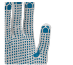 Перчатки х/б, ПВХ покрытие, "Точка", 1 пара, 7 класс Россия 67718